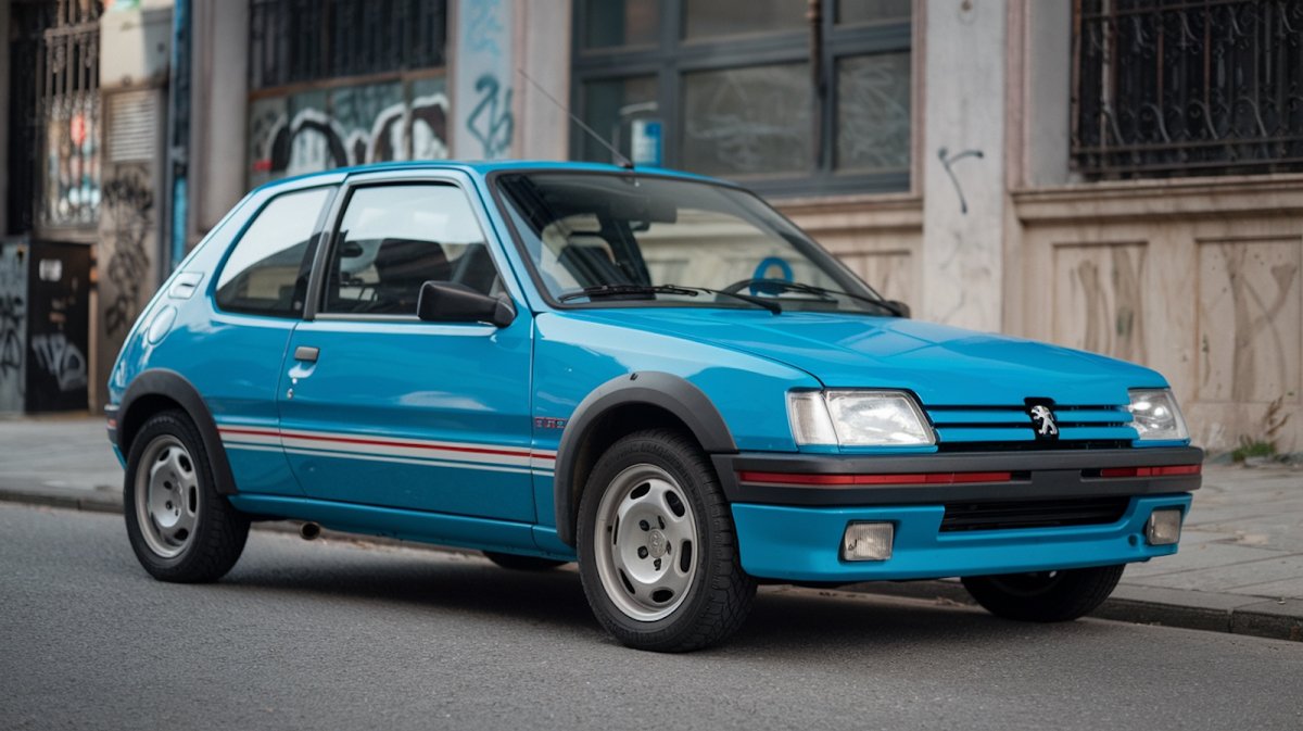 Peugeot 205 gli Garage Italia 